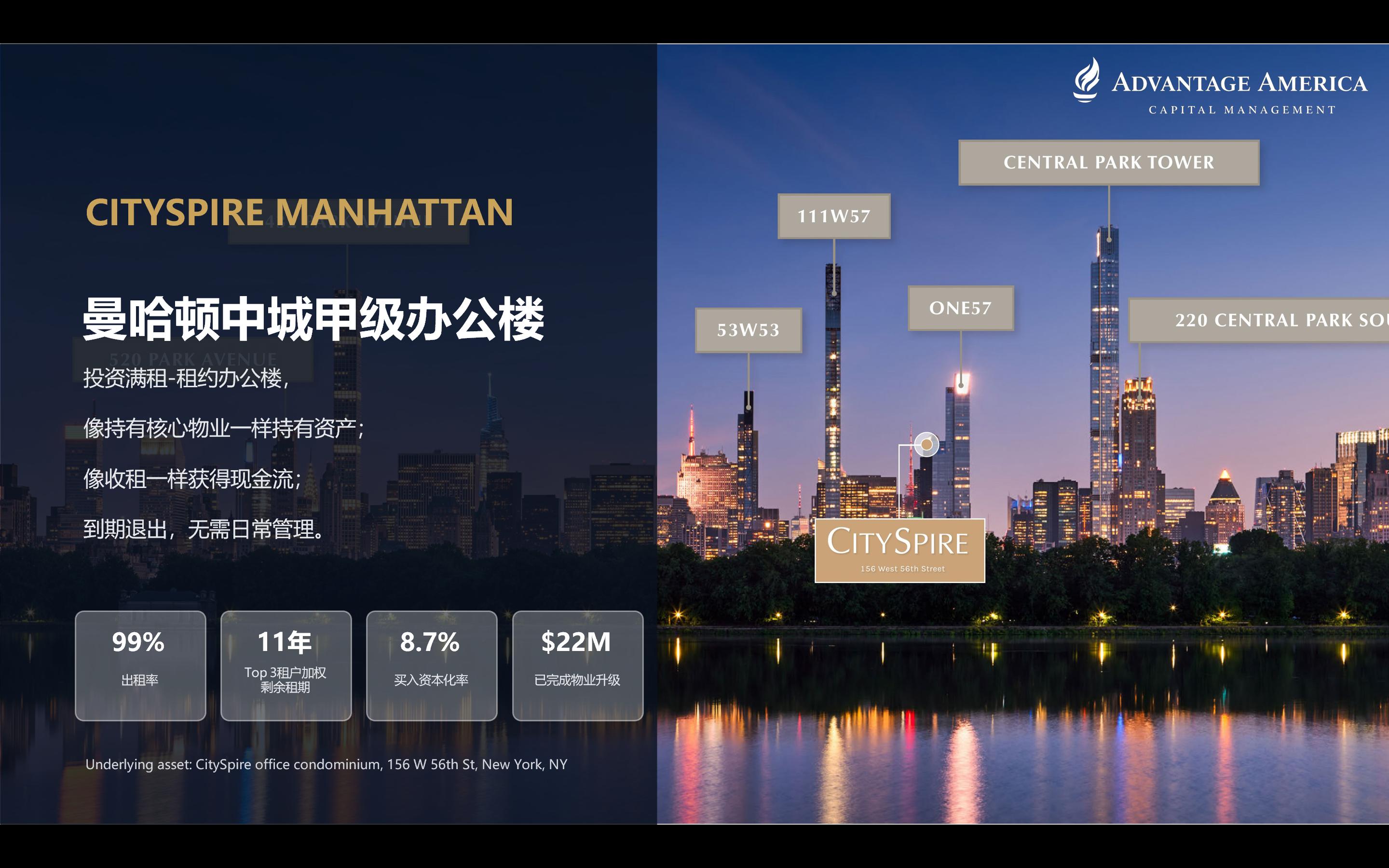 CitySpire曼哈顿甲级办公楼